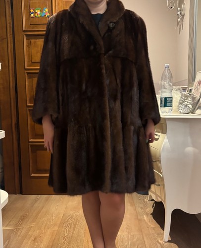 Pelliccia visone marrone - pelliccia,