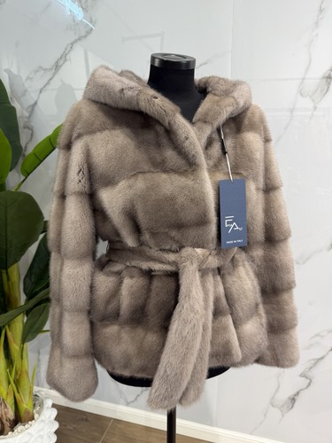 Giacca visone grigio com - grigio,