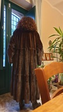 pelliccia di visone marrone