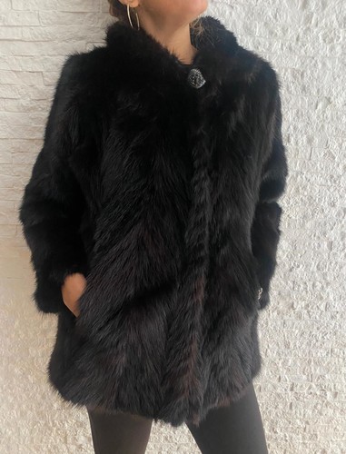 Pelliccia visone black - pelliccia,