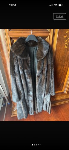 Pelliccia visone marrone - visone,