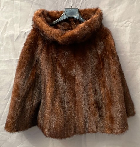 Poncho pelliccia visone - poncho,