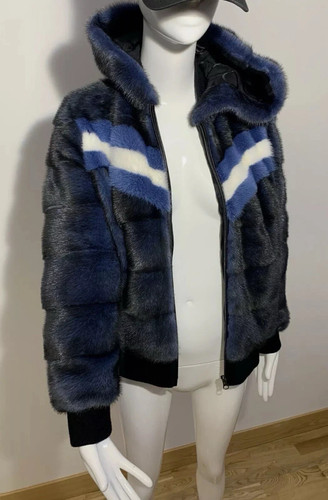 Cappotto giacca pelliccia