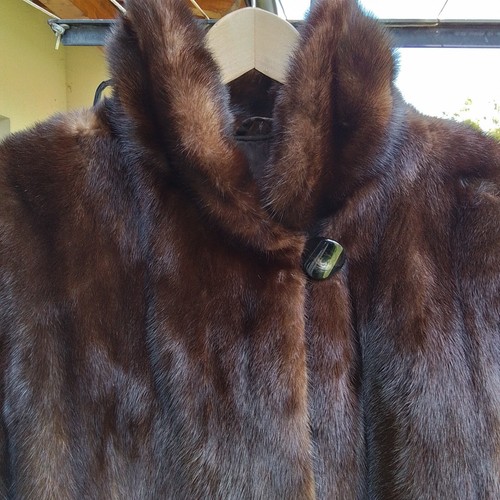 Pelliccia visone marrone - pelliccia,