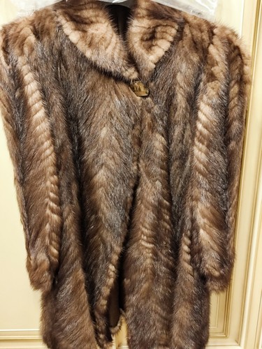 Pelliccia visone marrone - di,