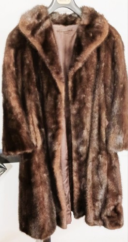 Pelliccia visone marrone - di,