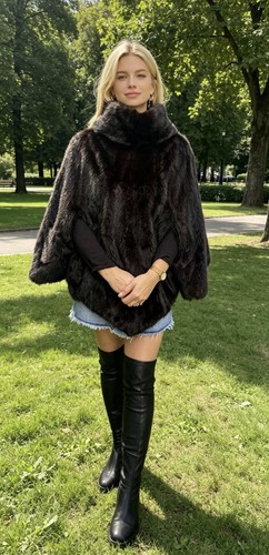 Mantella poncho visone mink